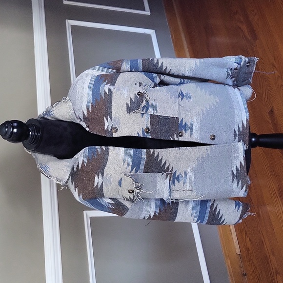 Jackets & Blazers - AZTEC Shacket